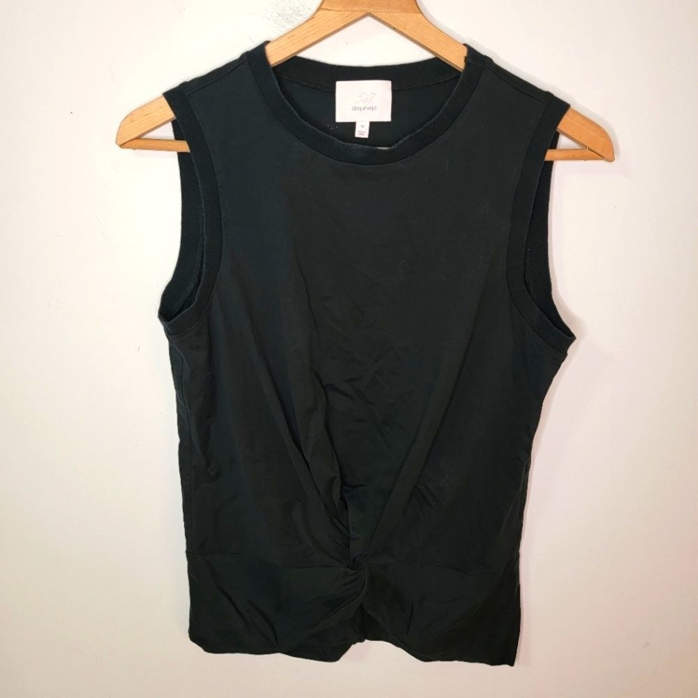 Cinq'a Sept Twisted Tank Top